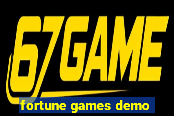 fortune games demo